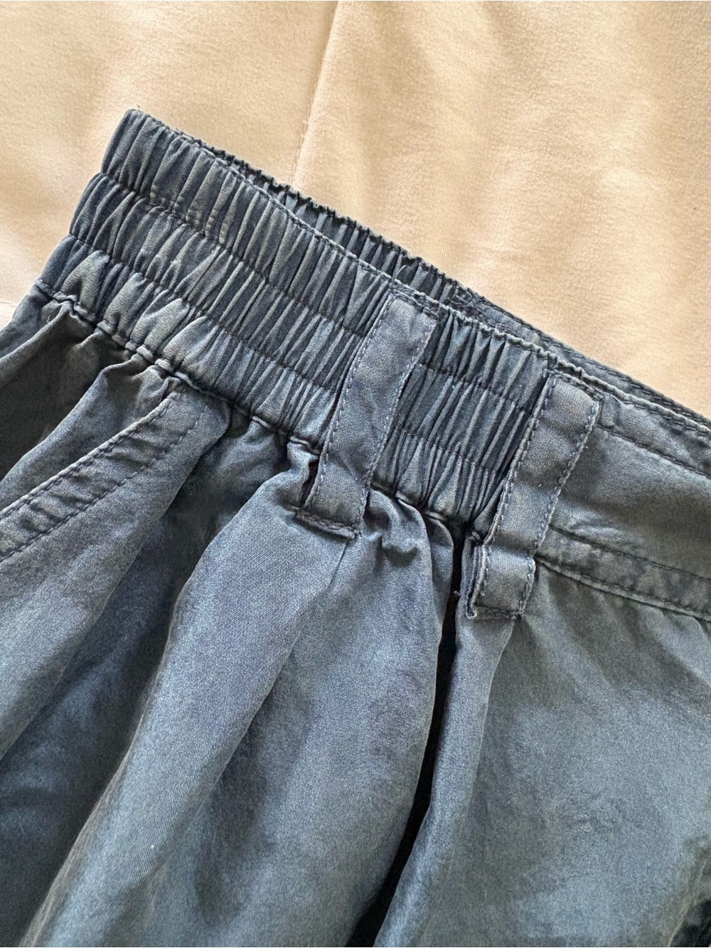 Compagnie Internationale Express 90s Vintage 100% Silk Shorts Wide Leg XS Ins 6” - Picture 7 of 14